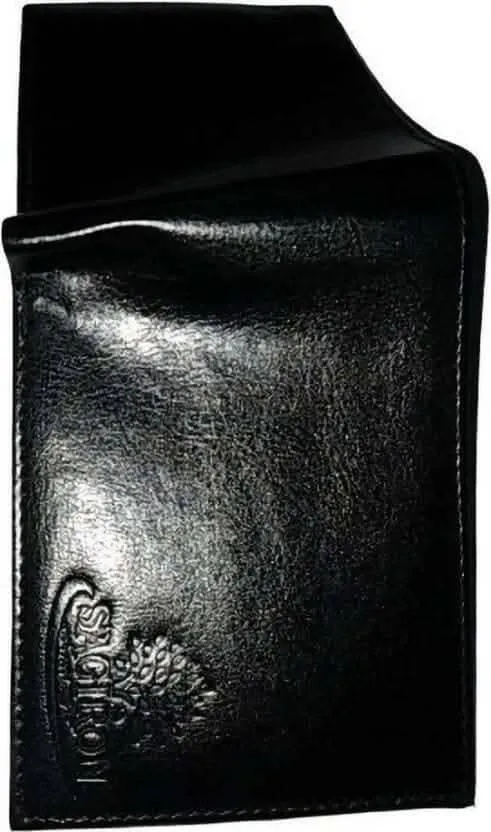 SAGIRON Men Casual Black Artificial Leather Wallet (6 Card Slots)