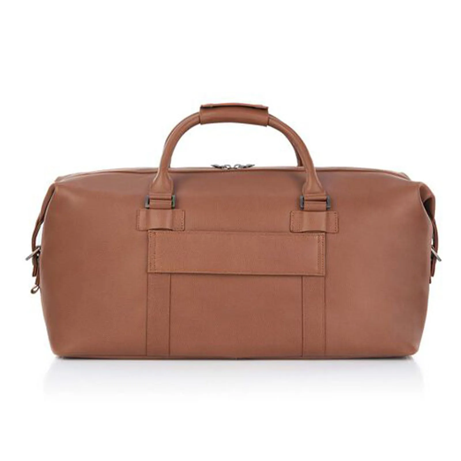 Samsonite Classic Leather Carry-On Duffle Cognac