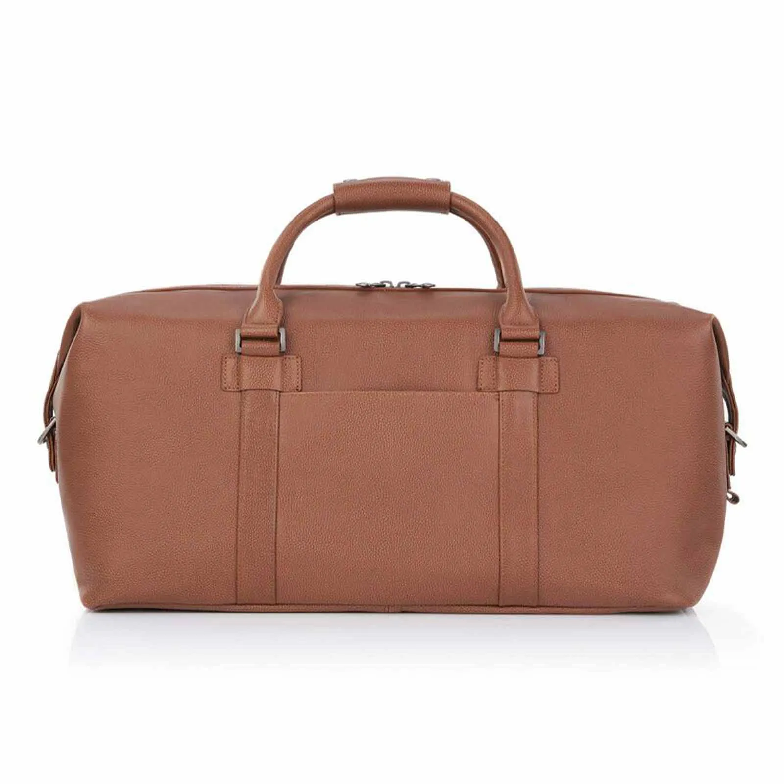 Samsonite Classic Leather Carry-On Duffle Cognac