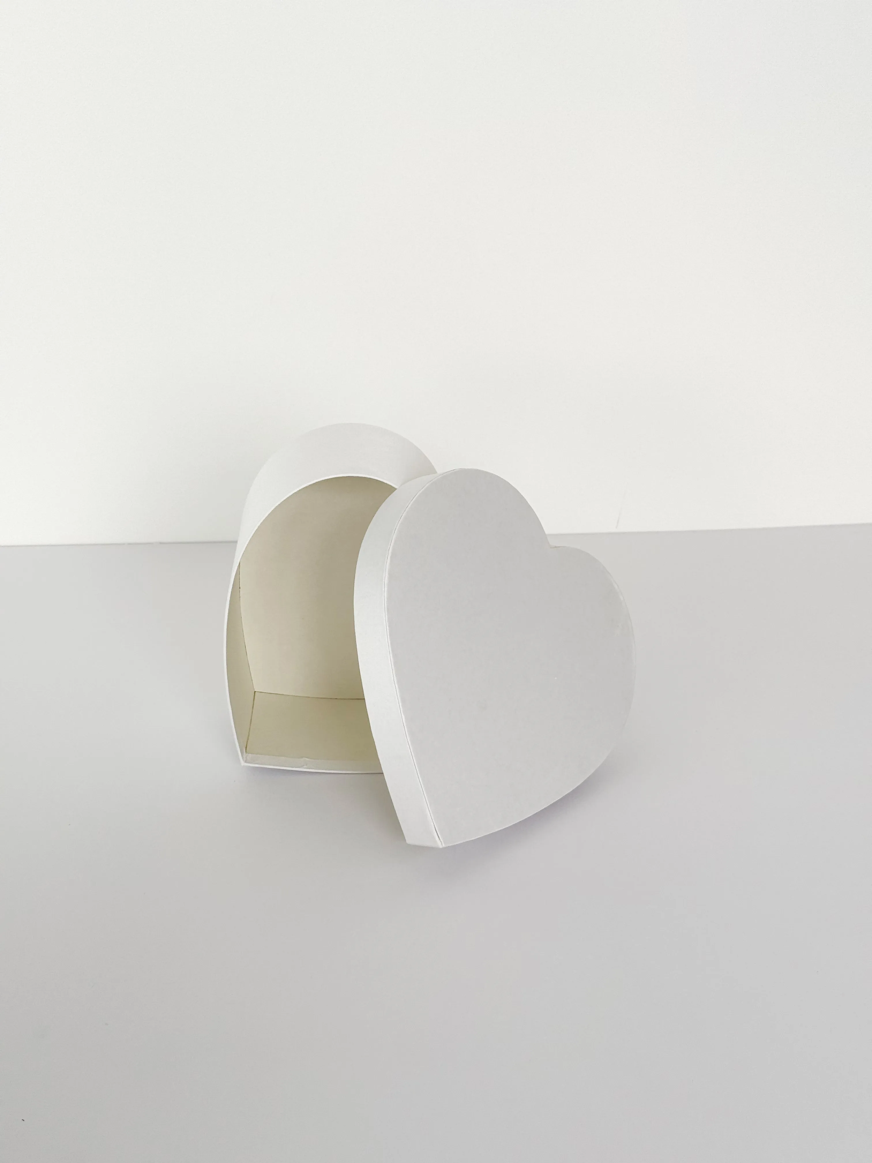 Satin Heart Shape Flower & Gift Box