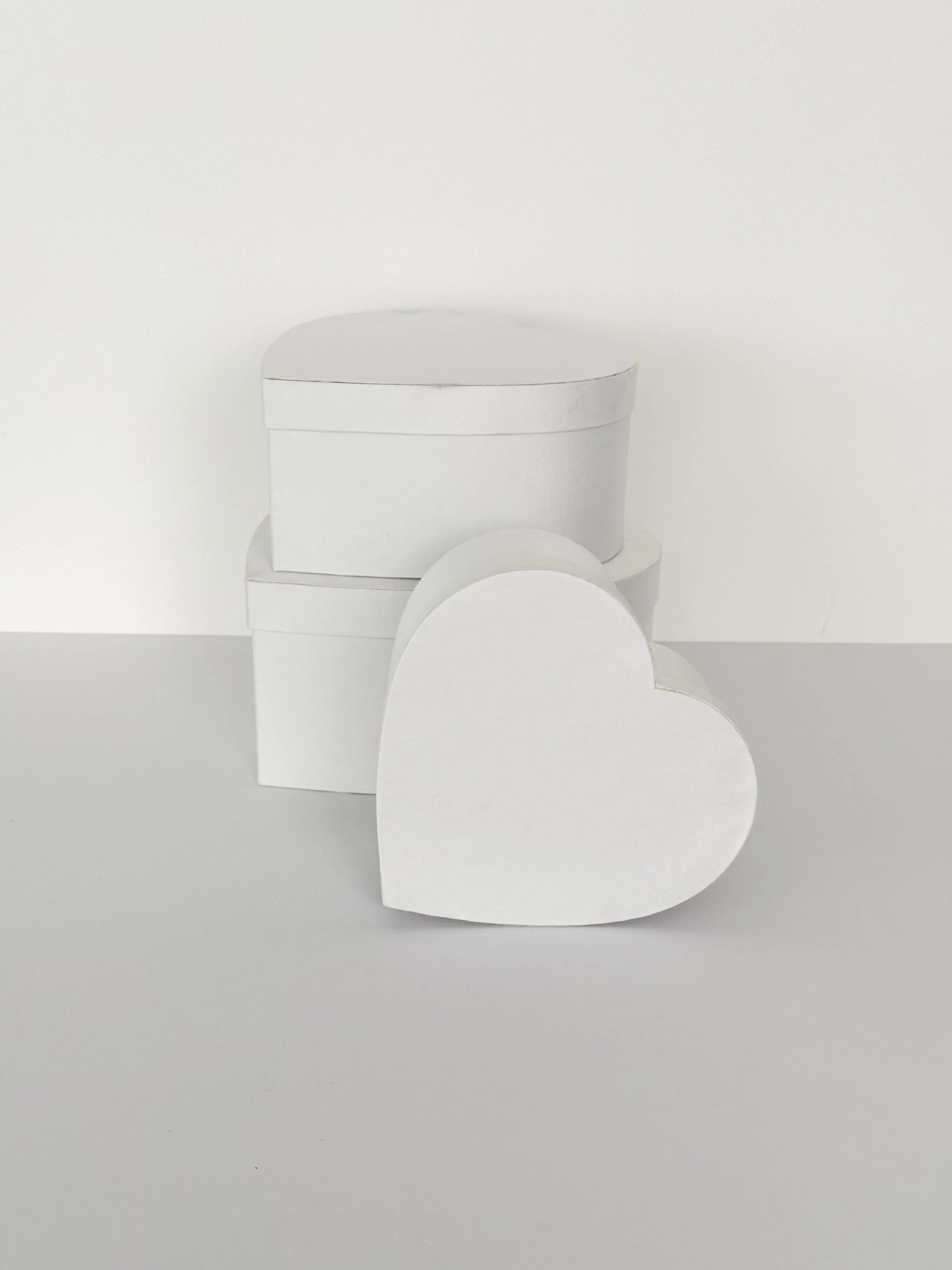 Satin Heart Shape Flower & Gift Box