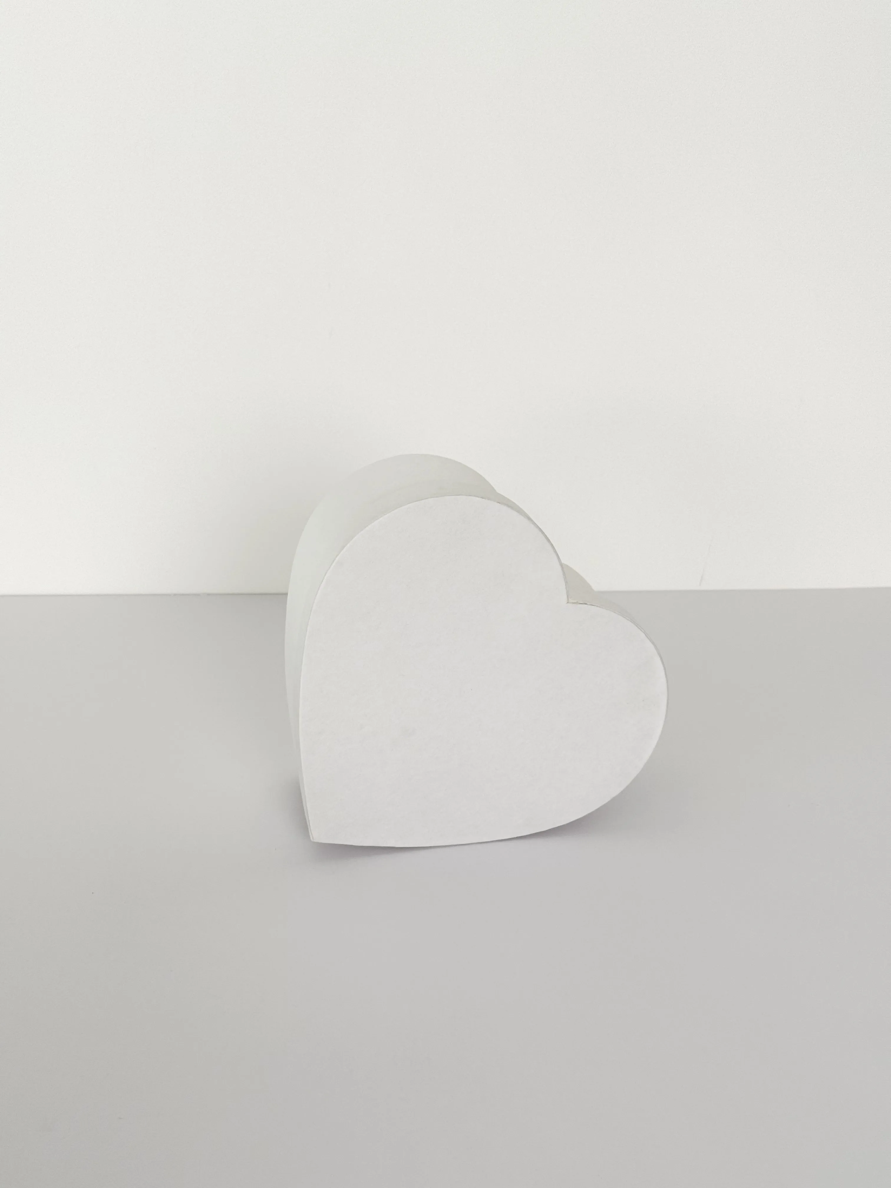 Satin Heart Shape Flower & Gift Box