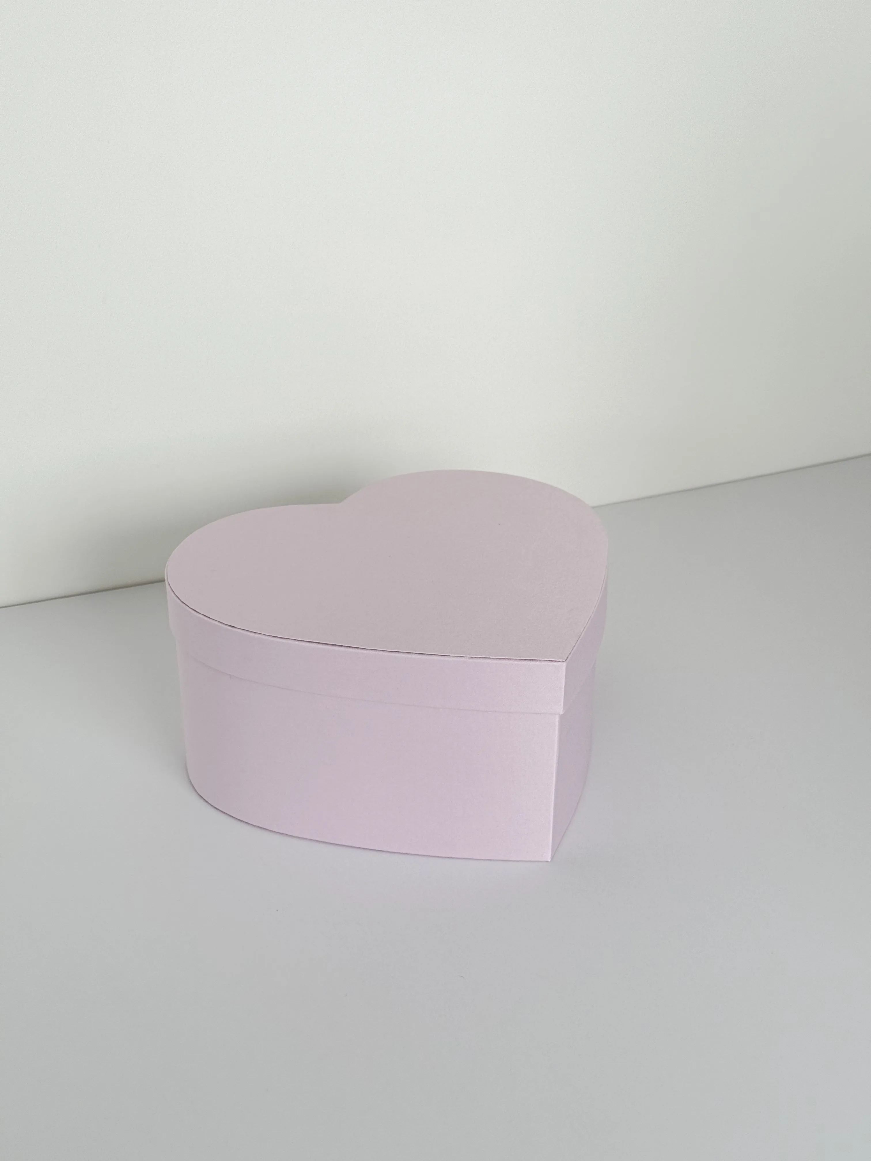Satin Heart Shape Flower & Gift Box