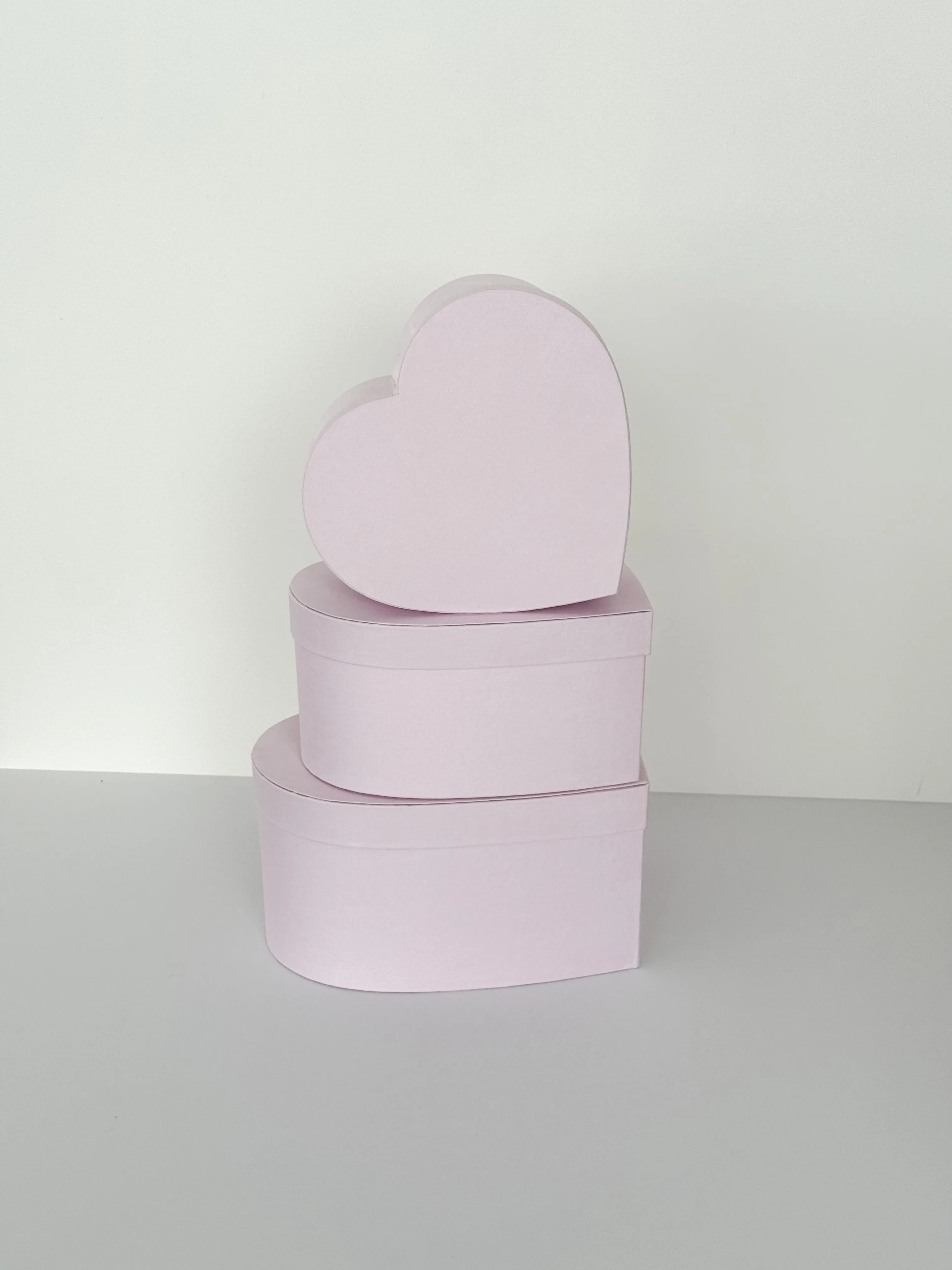 Satin Heart Shape Flower & Gift Box