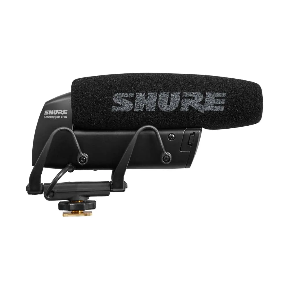 Shure VP83 LensHopper Camera-mount Compact Shotgun Microphone