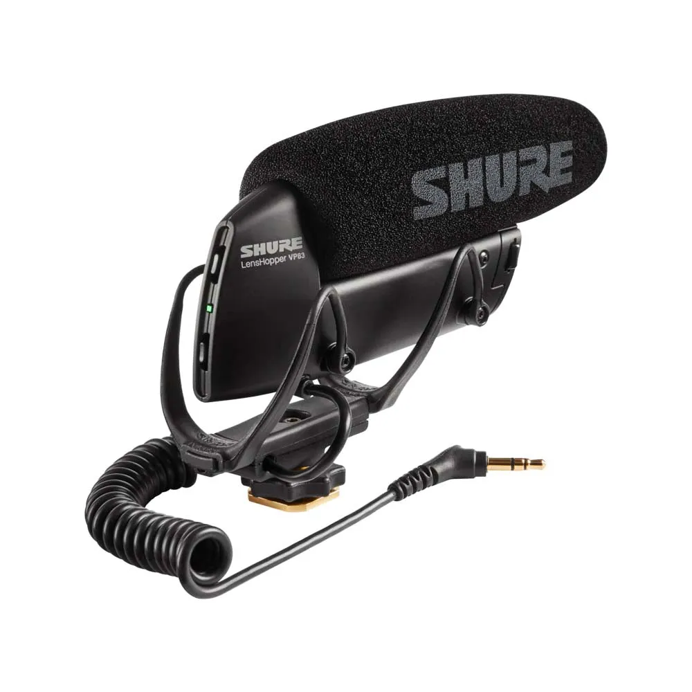 Shure VP83 LensHopper Camera-mount Compact Shotgun Microphone