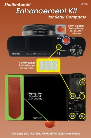 ShutterBands Enhancement Kit for Sony Compact Cameras (SB-102)