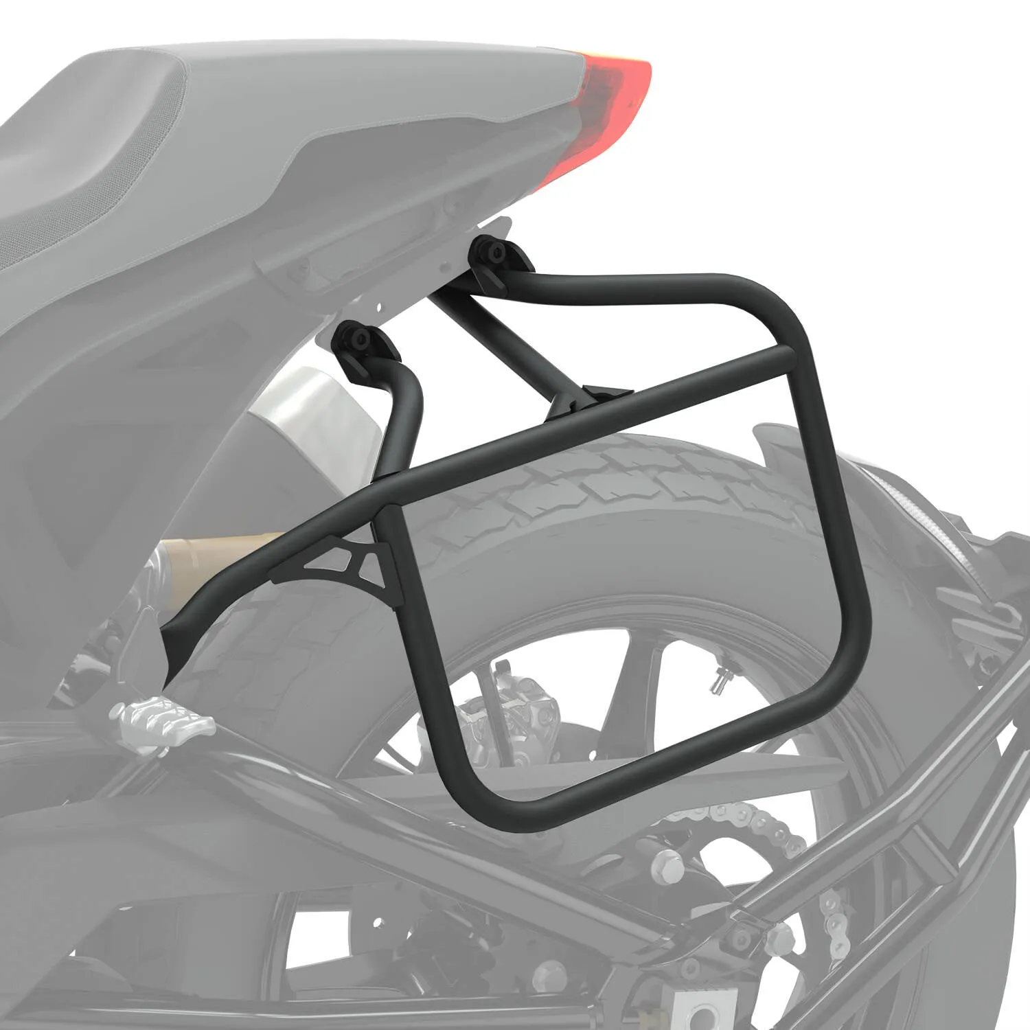 Side Bag Rack, Black