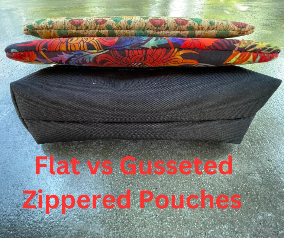 Side Kick Gusseted Zippered Pouch Fabric