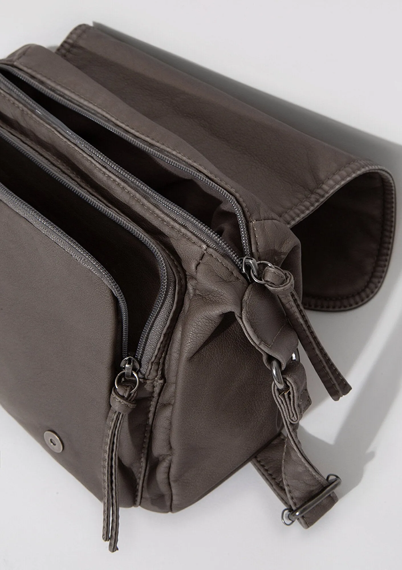 Silver Colored Bag