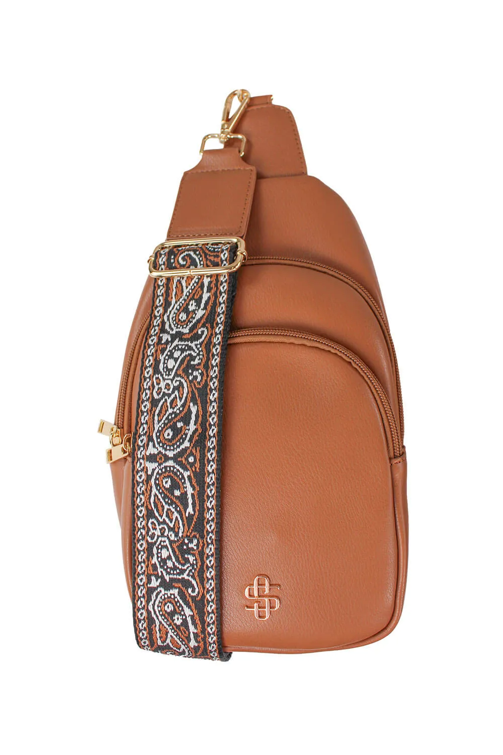 Simply Southern Sling Bag in Cocoa Brown | 0224-BAG-LTHR-SLING-COCOA