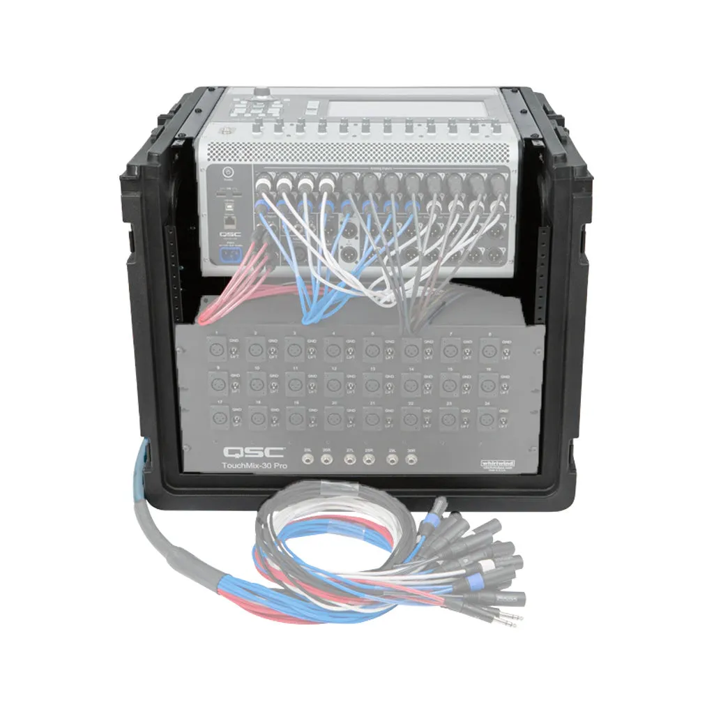 SKB 1SKB-R106W 10U x 6U Rolling Compact Rig