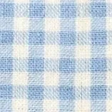 Sky Blue Gingham Waste Bag Dispenser