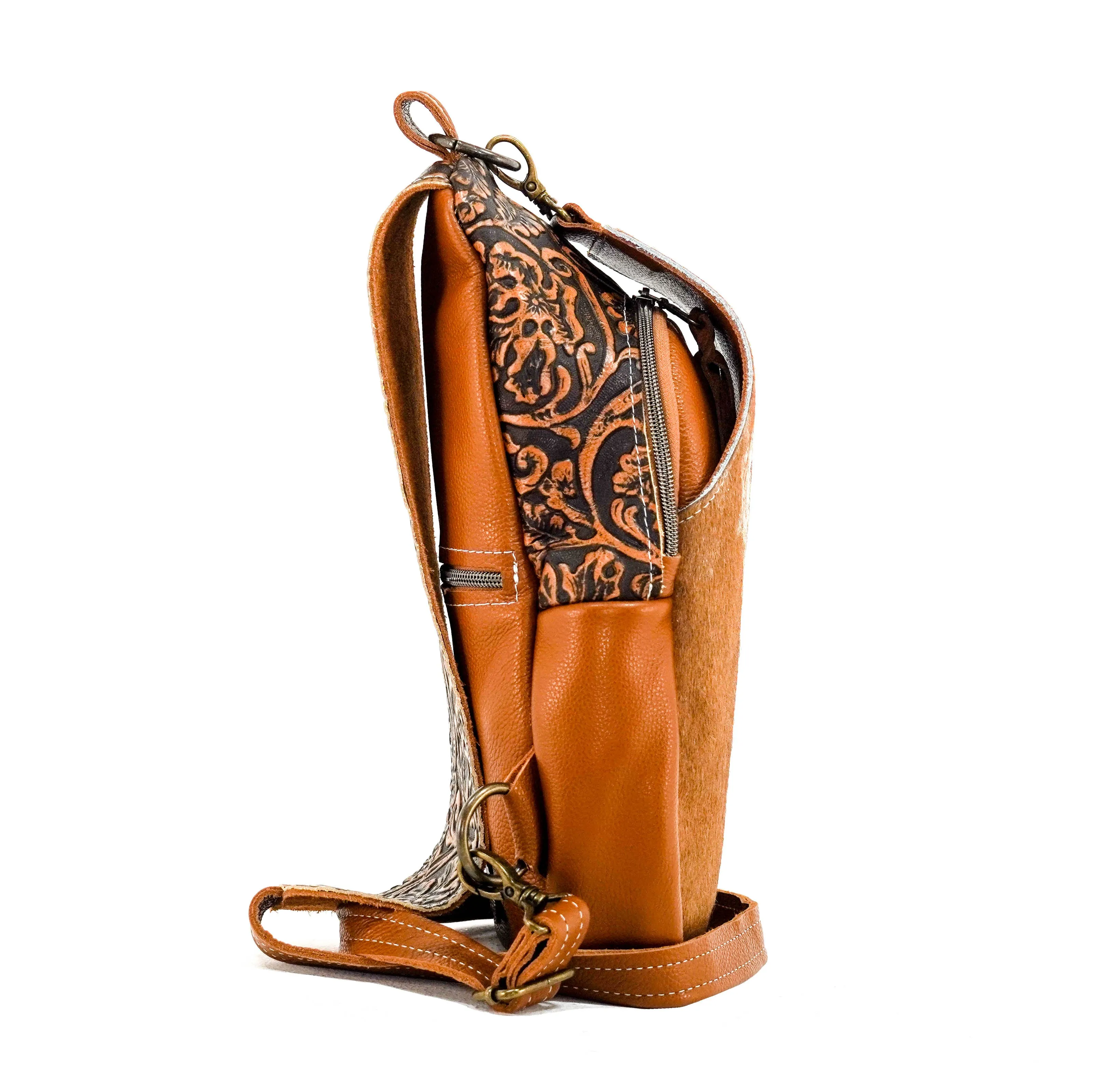 Sling Bag - Longhorn w/ Honey Tool