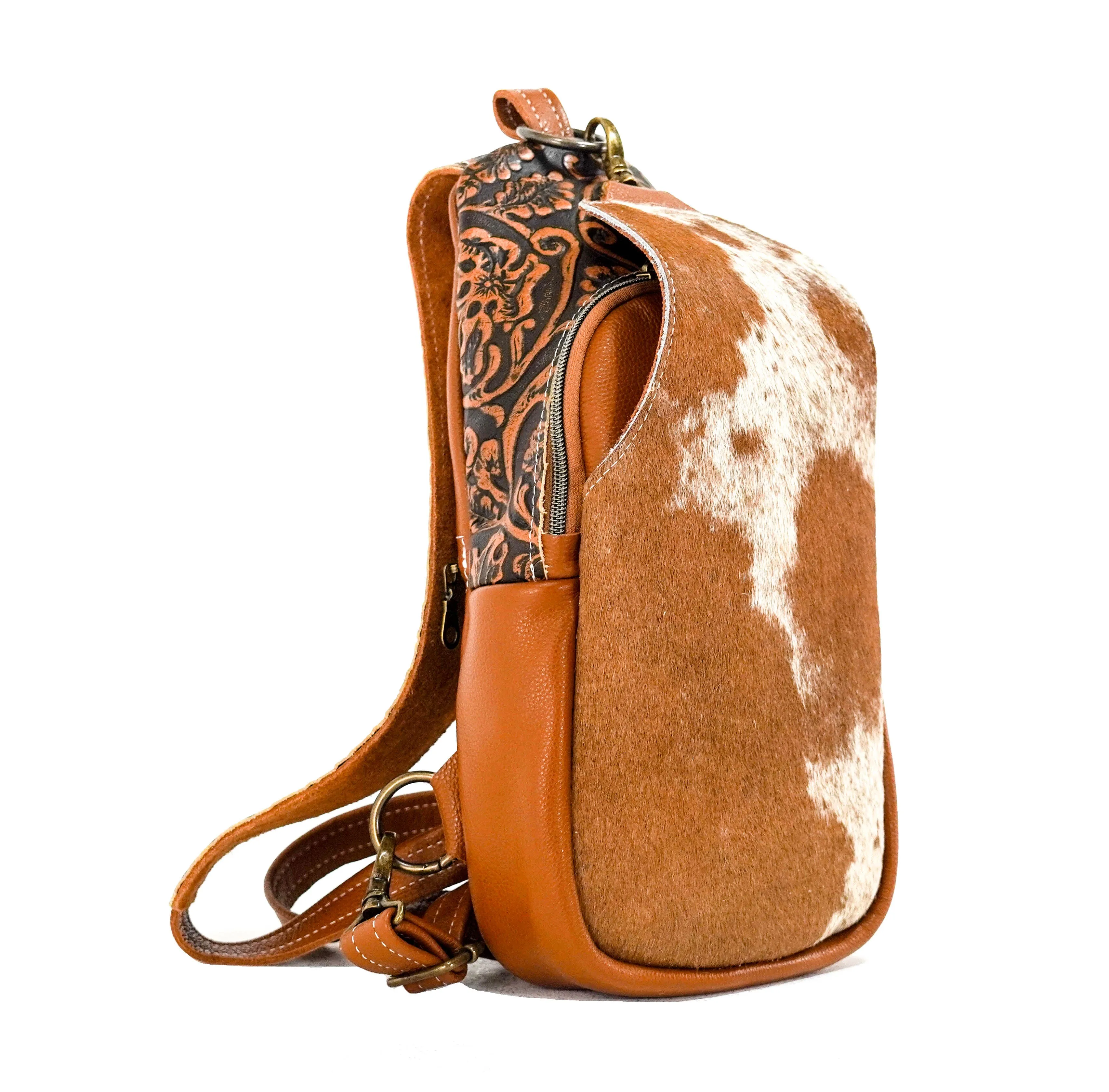 Sling Bag - Longhorn w/ Honey Tool