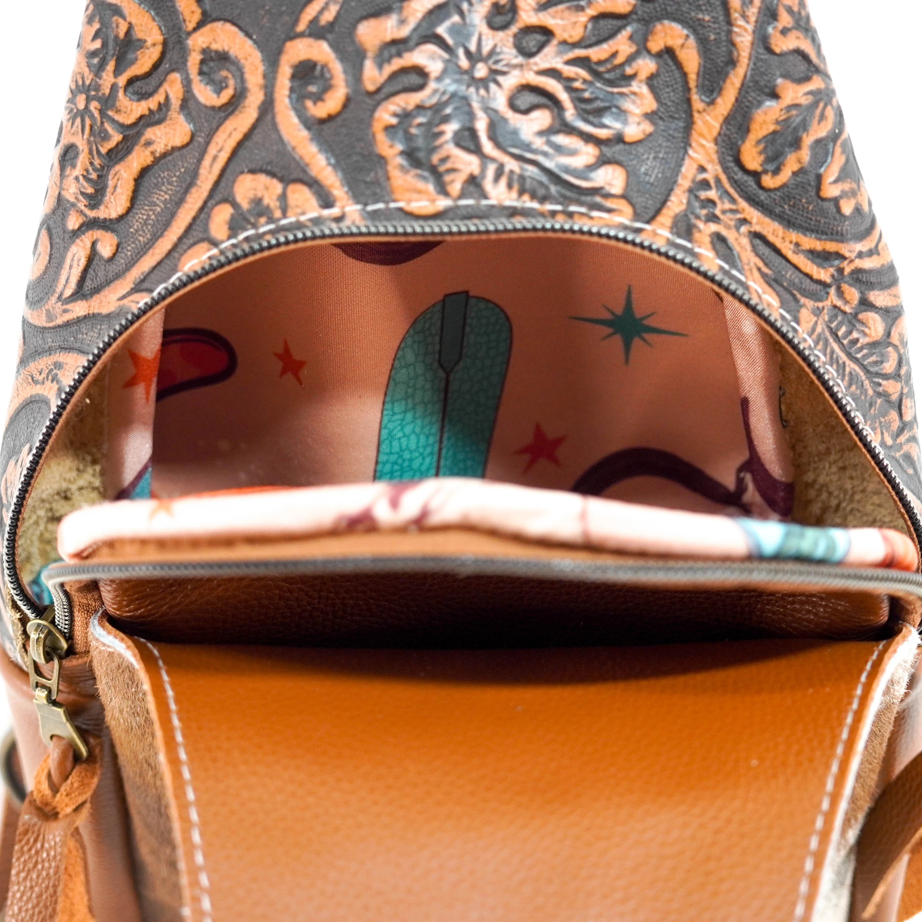 Sling Bag - Longhorn w/ Honey Tool