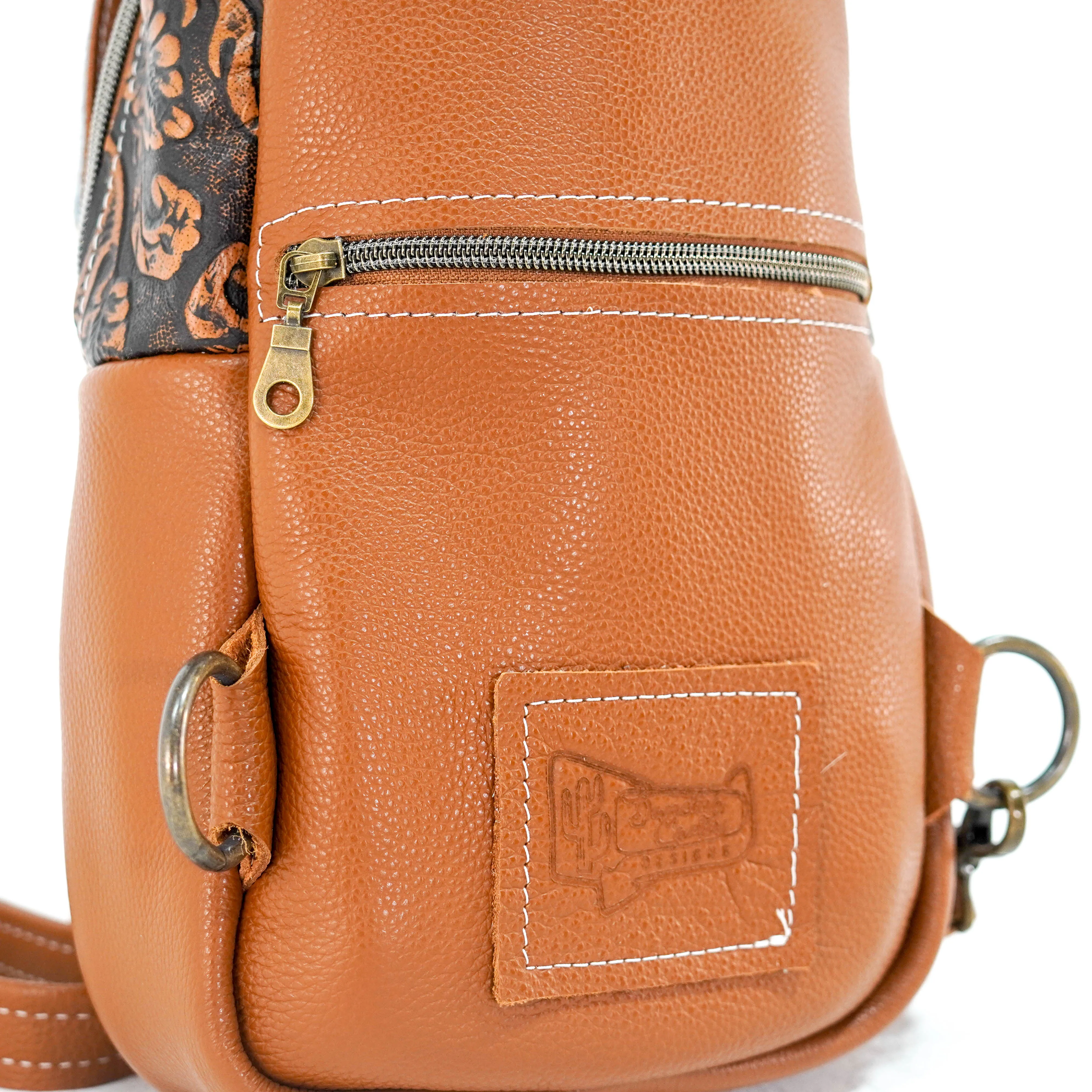 Sling Bag - Longhorn w/ Honey Tool