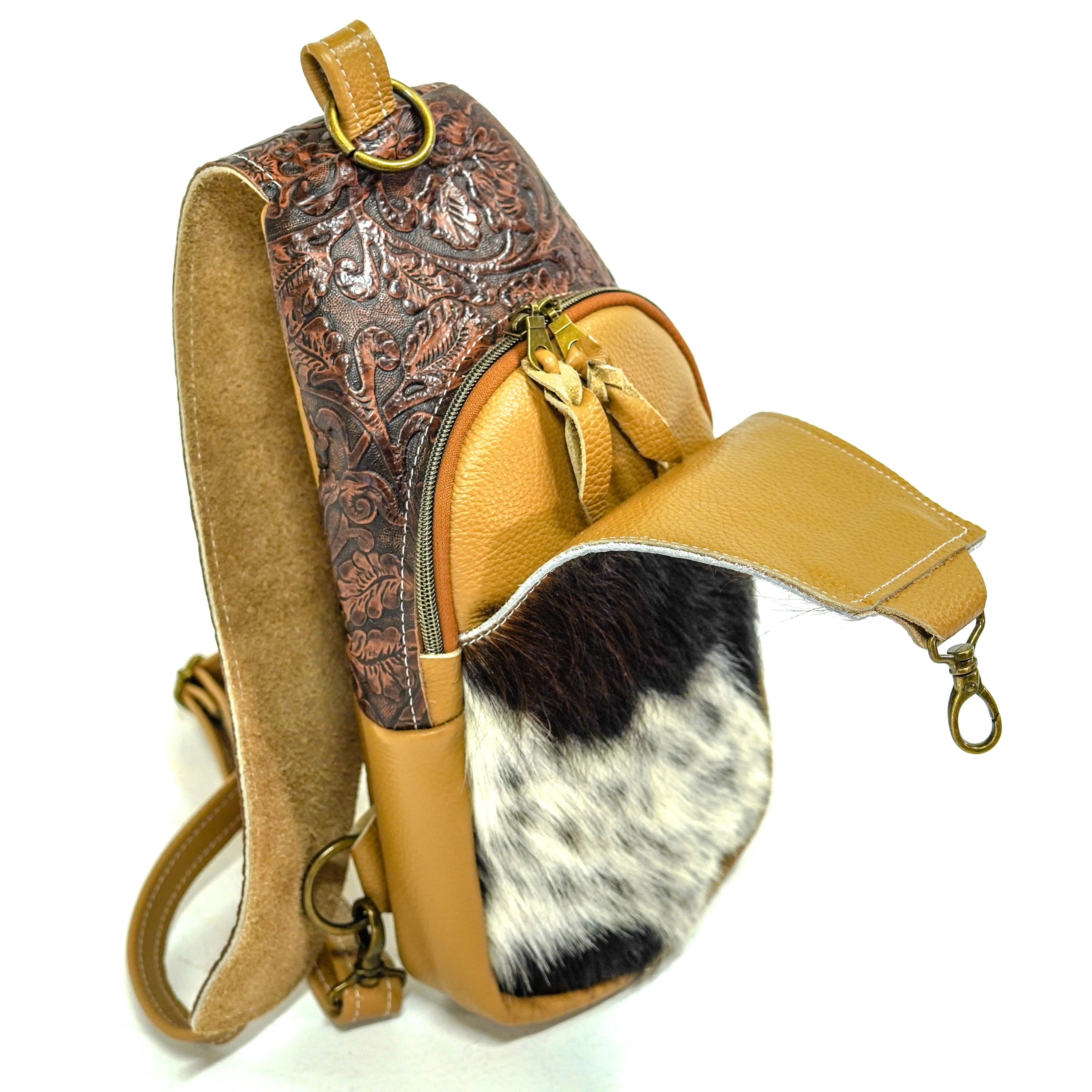 Sling Bag - Tricolor w/ Cowboy tool