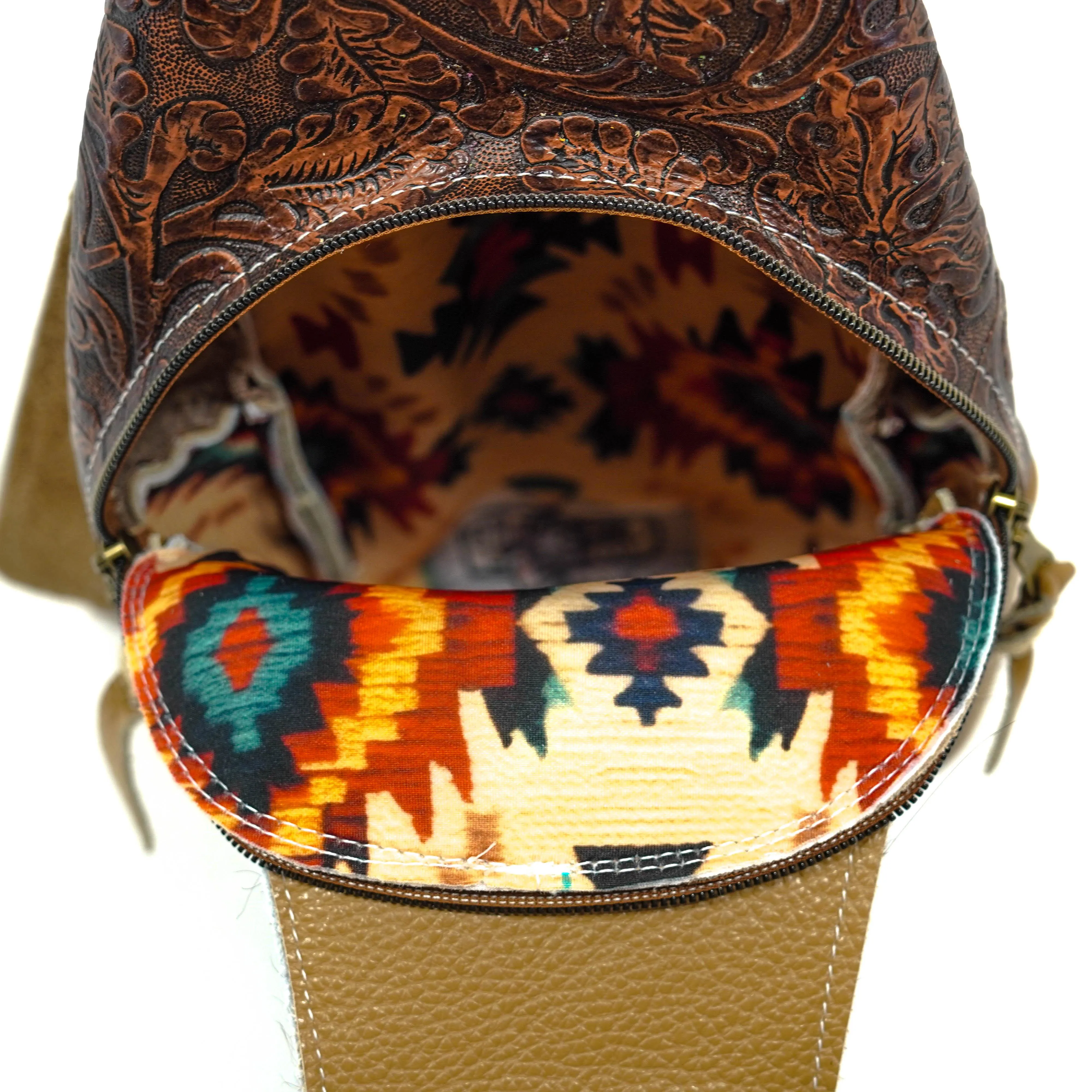 Sling Bag - Tricolor w/ Cowboy tool