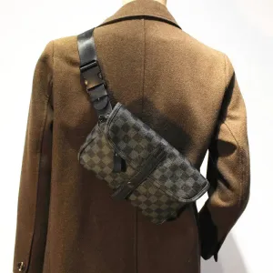 Small Checkered Crossbody Bag