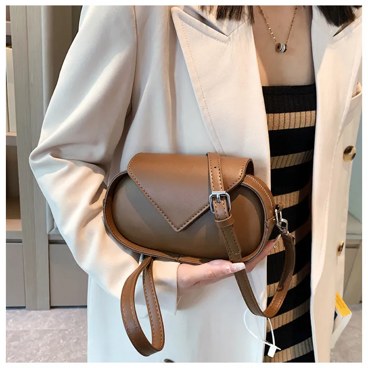 Small PU-Leather Crossbody Bag
