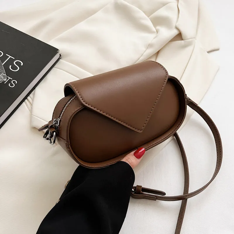 Small PU-Leather Crossbody Bag