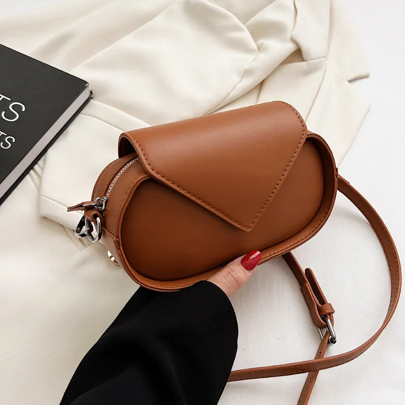 Small PU-Leather Crossbody Bag