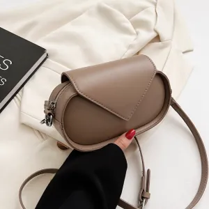 Small PU-Leather Crossbody Bag