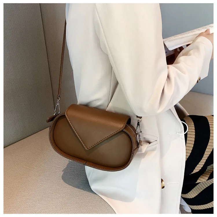 Small PU-Leather Crossbody Bag