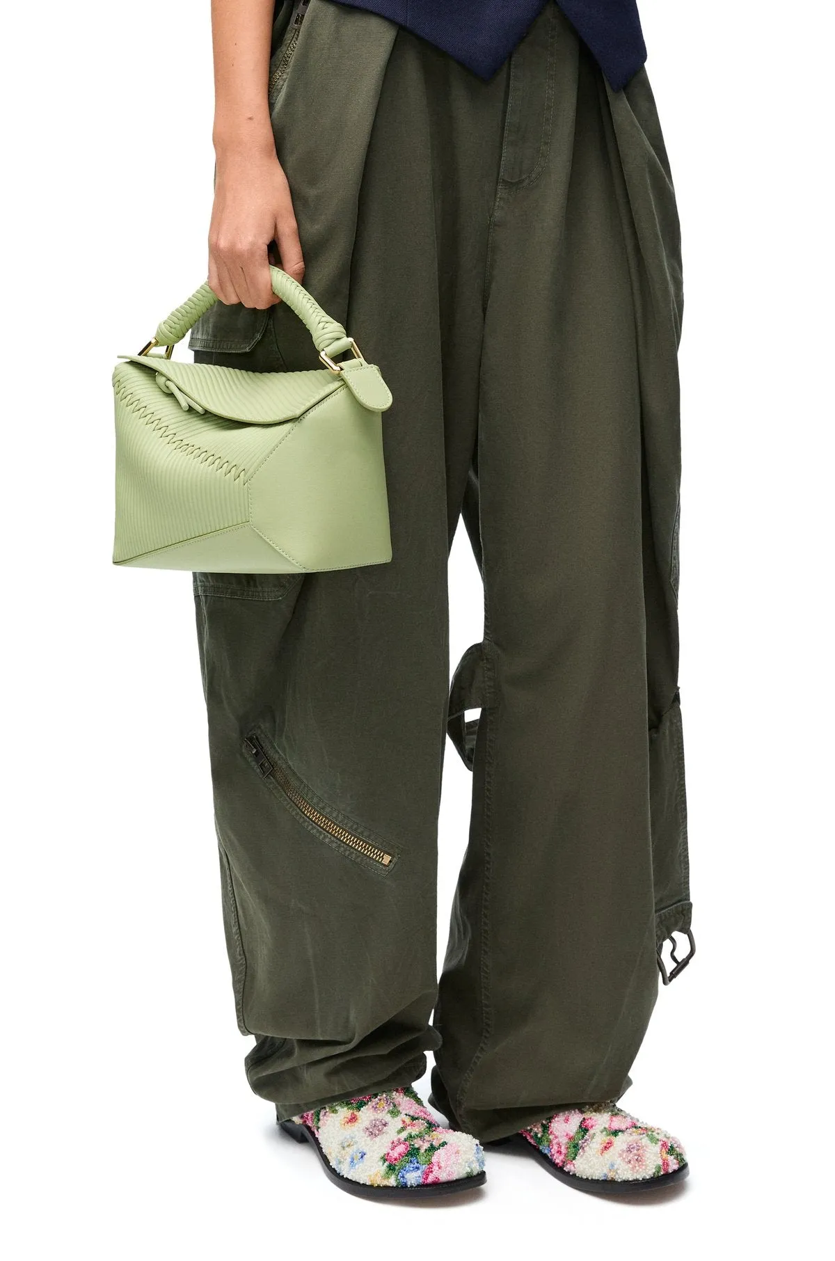 Small Puzzle Bag In Calfskin