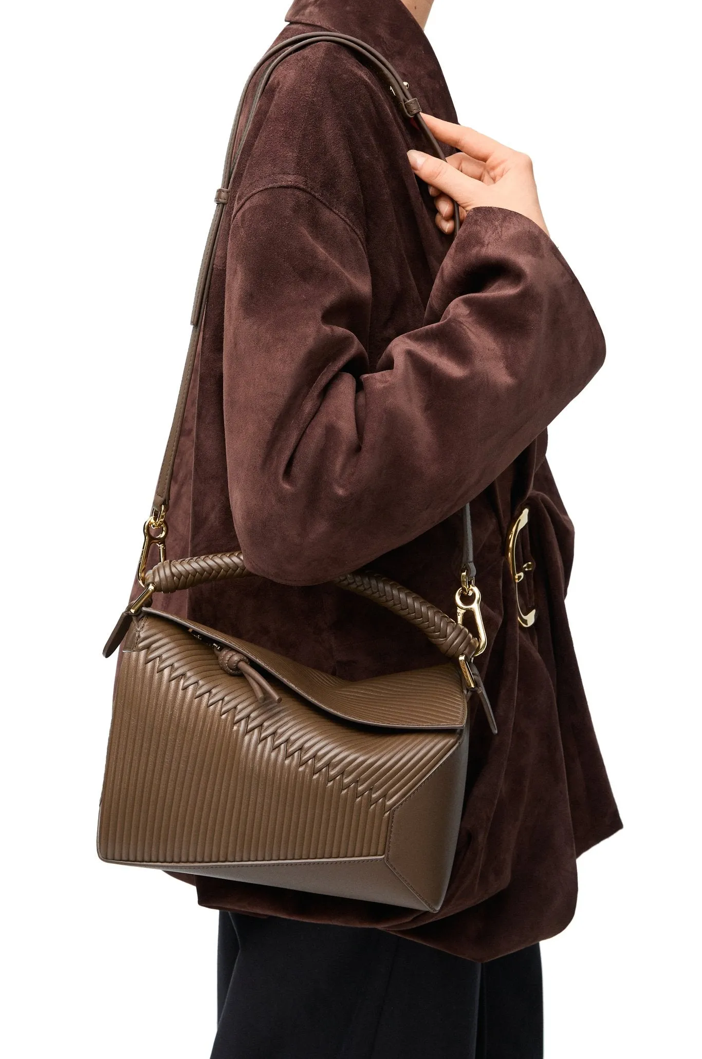 Small Puzzle Bag In Calfskin