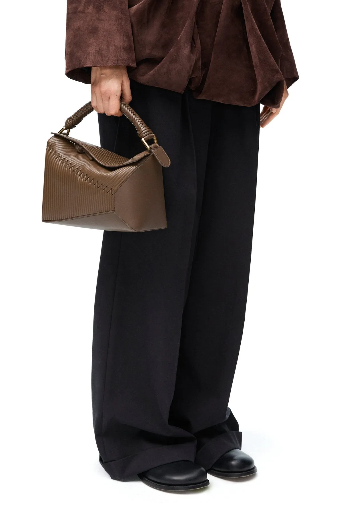 Small Puzzle Bag In Calfskin