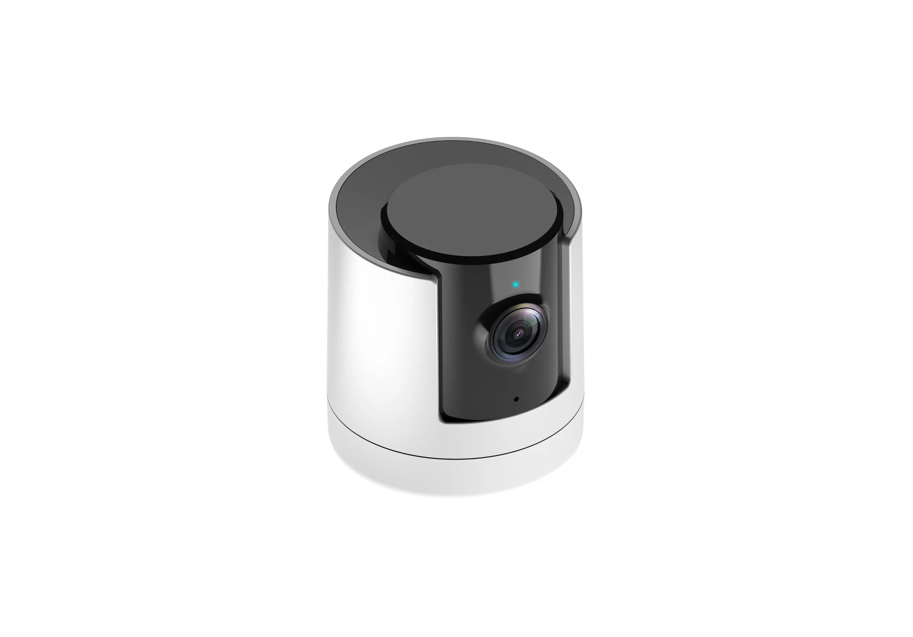 Smart Mini Security Camera  with 360° Panoramic View & Motion Tracking