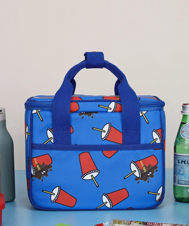 SNILLO STITCH Daily Lunch Cooler Bag Coke - Blue