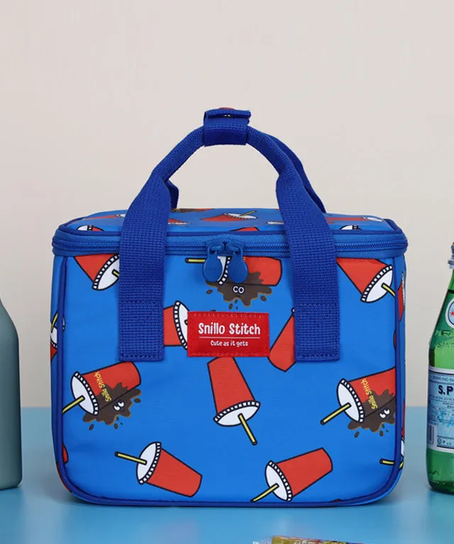 SNILLO STITCH Daily Lunch Cooler Bag Coke - Blue