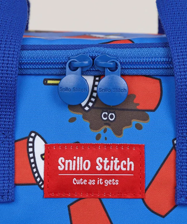 SNILLO STITCH Daily Lunch Cooler Bag Coke - Blue