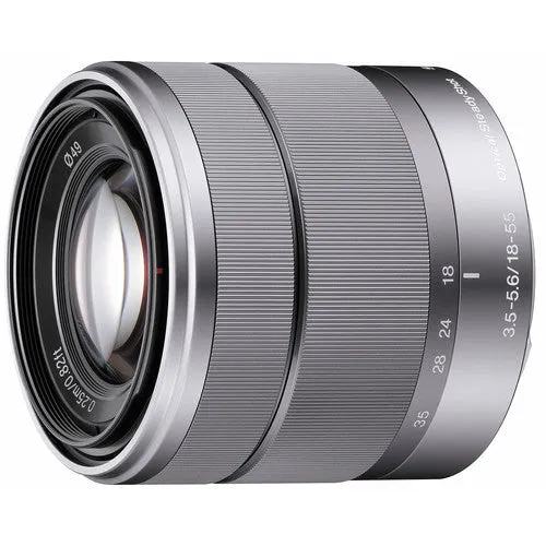 Sony Alpha NEX-3 Interchangeable Lens Digital Camera w/18-55mm Lens (Silver)