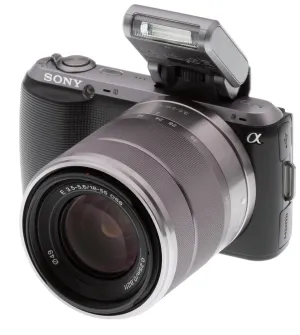 Sony Alpha NEX-C3 Digital Camera with 18-55mm Lens (Black)