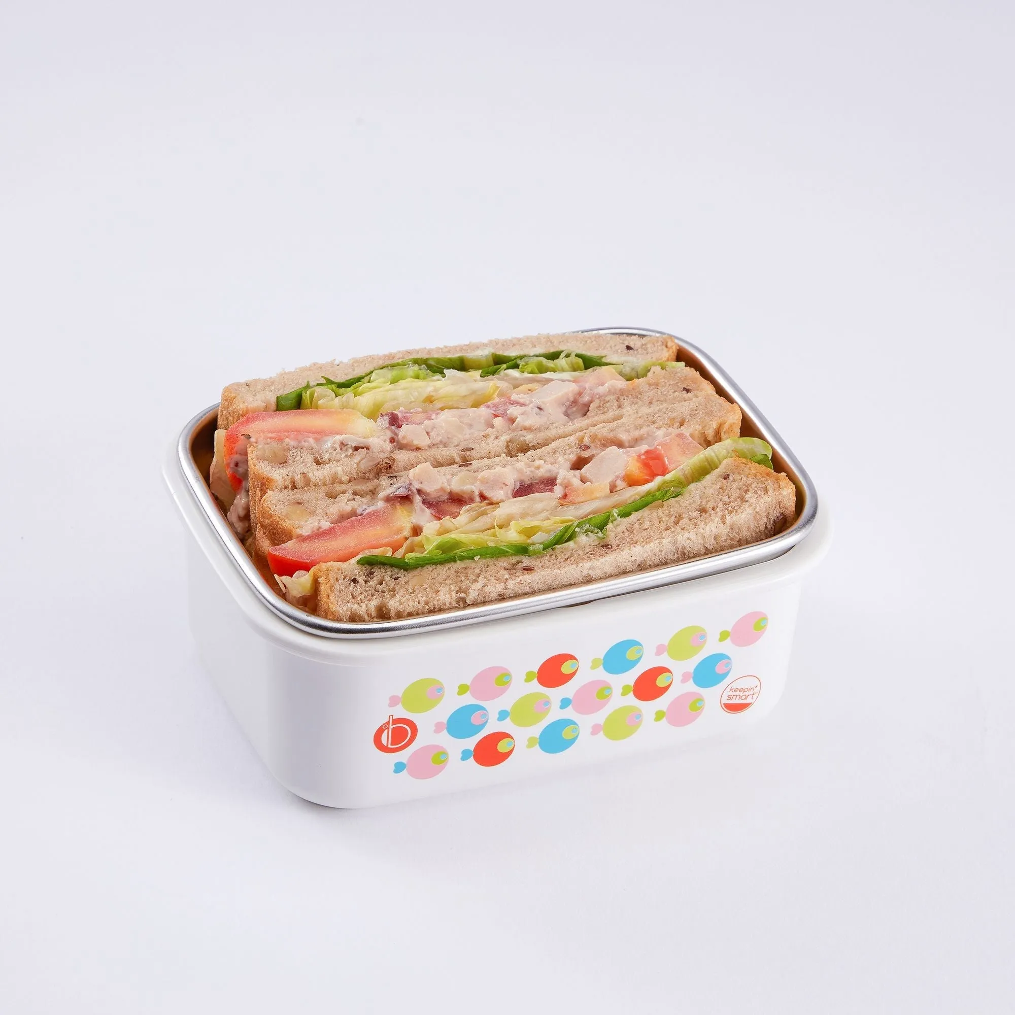 Stainless Mini Lunchbox / 16 oz / Fish