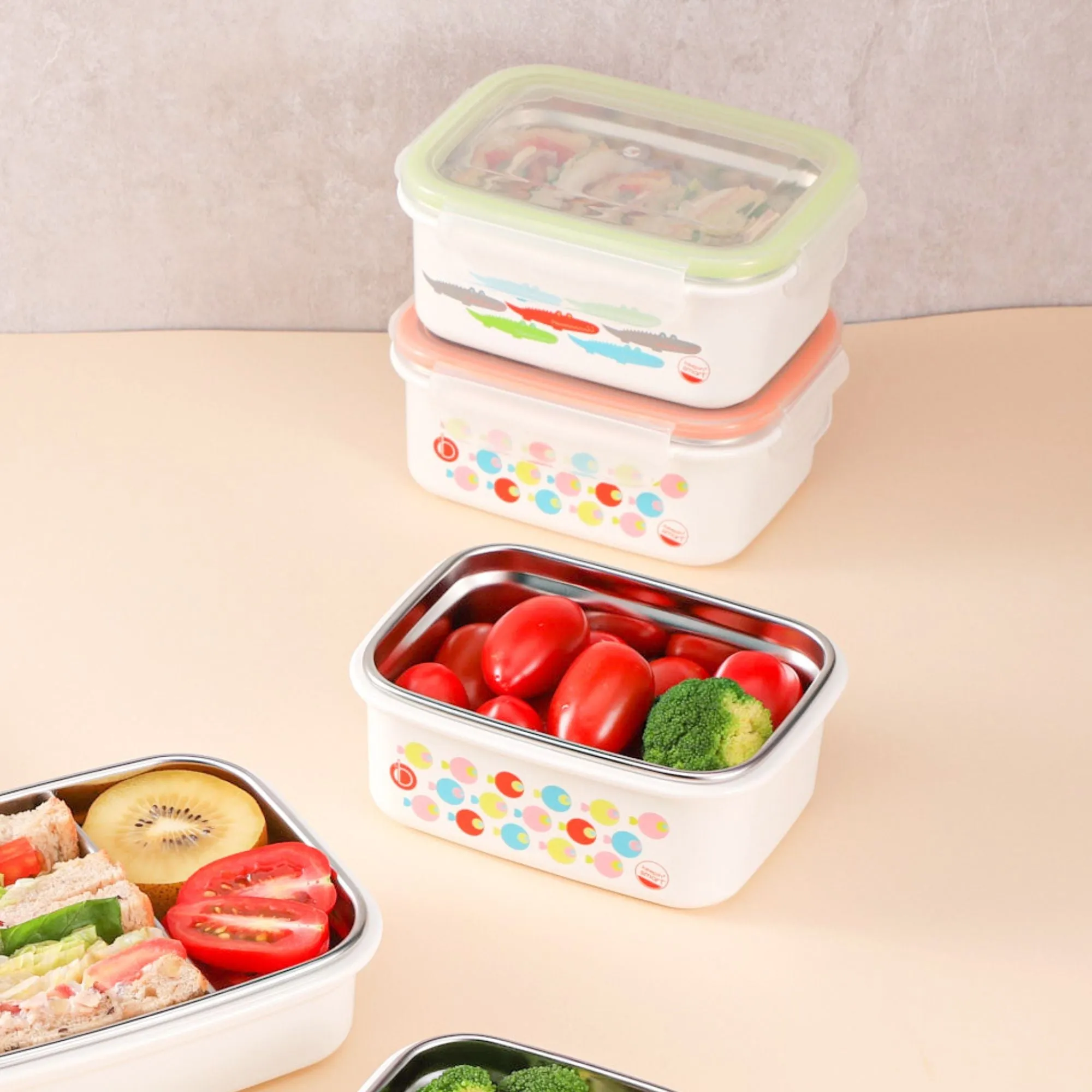 Stainless Mini Lunchbox / 16 oz / Fish