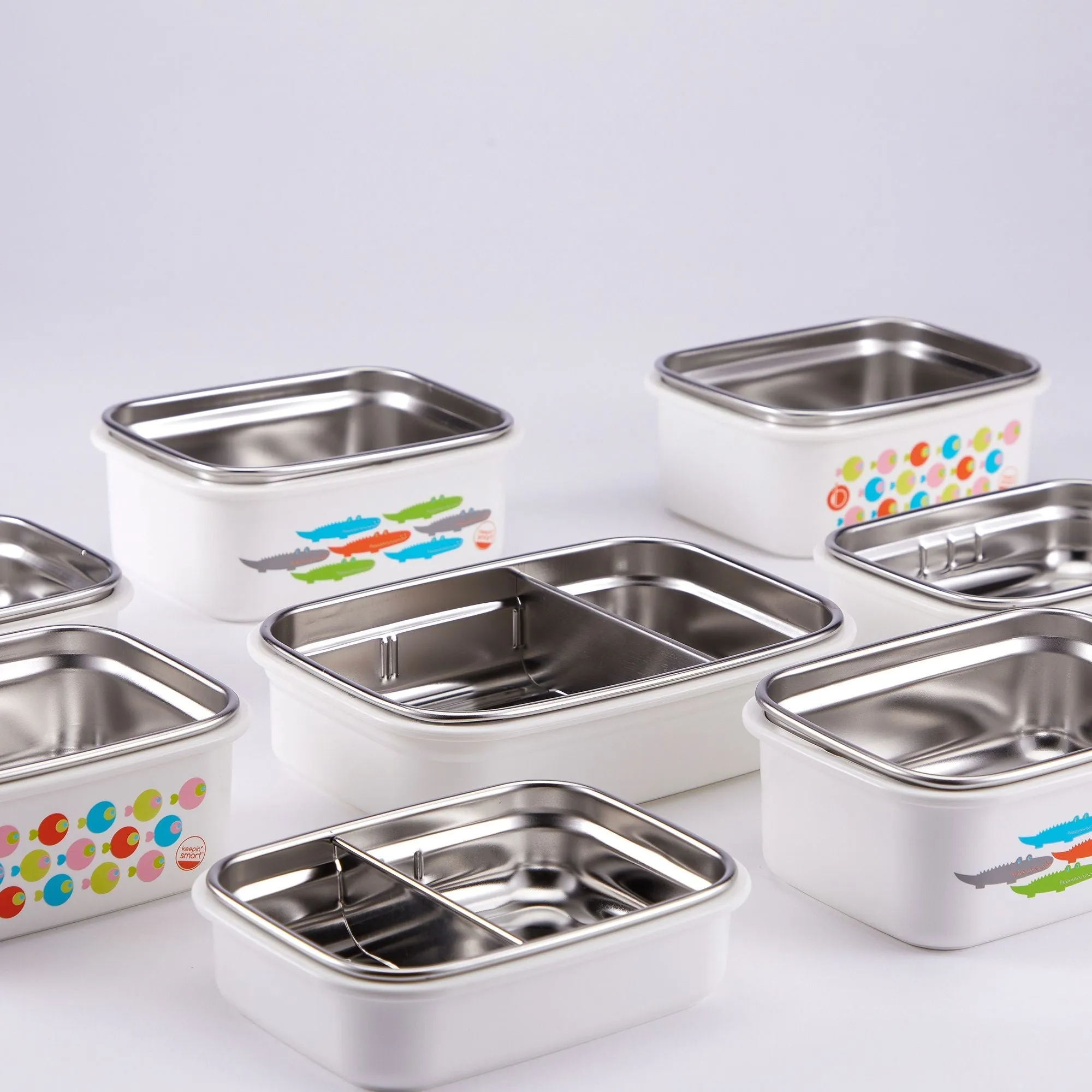 Stainless Mini Lunchbox / 16 oz / Fish