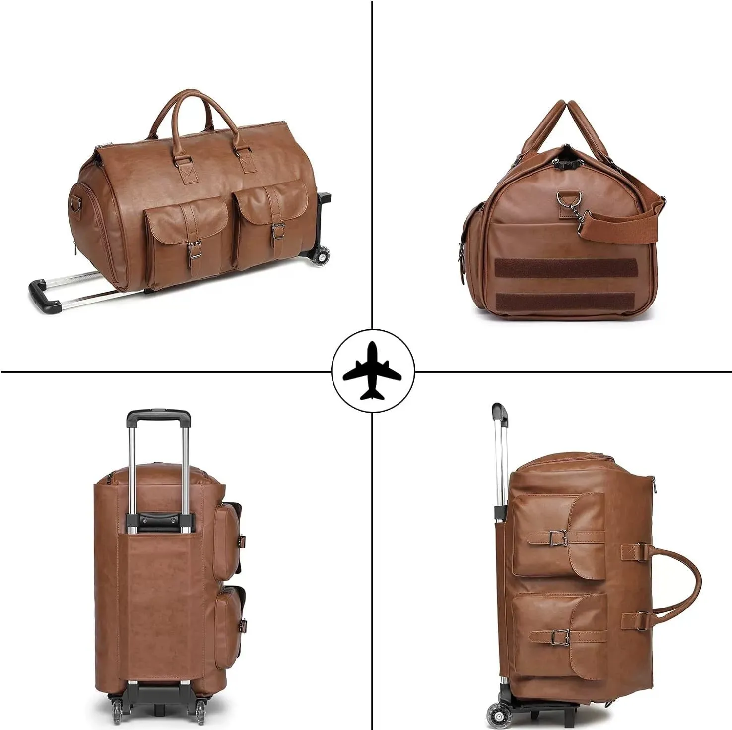 Starlet Travel Bag with Wheels & Shoe Compartment