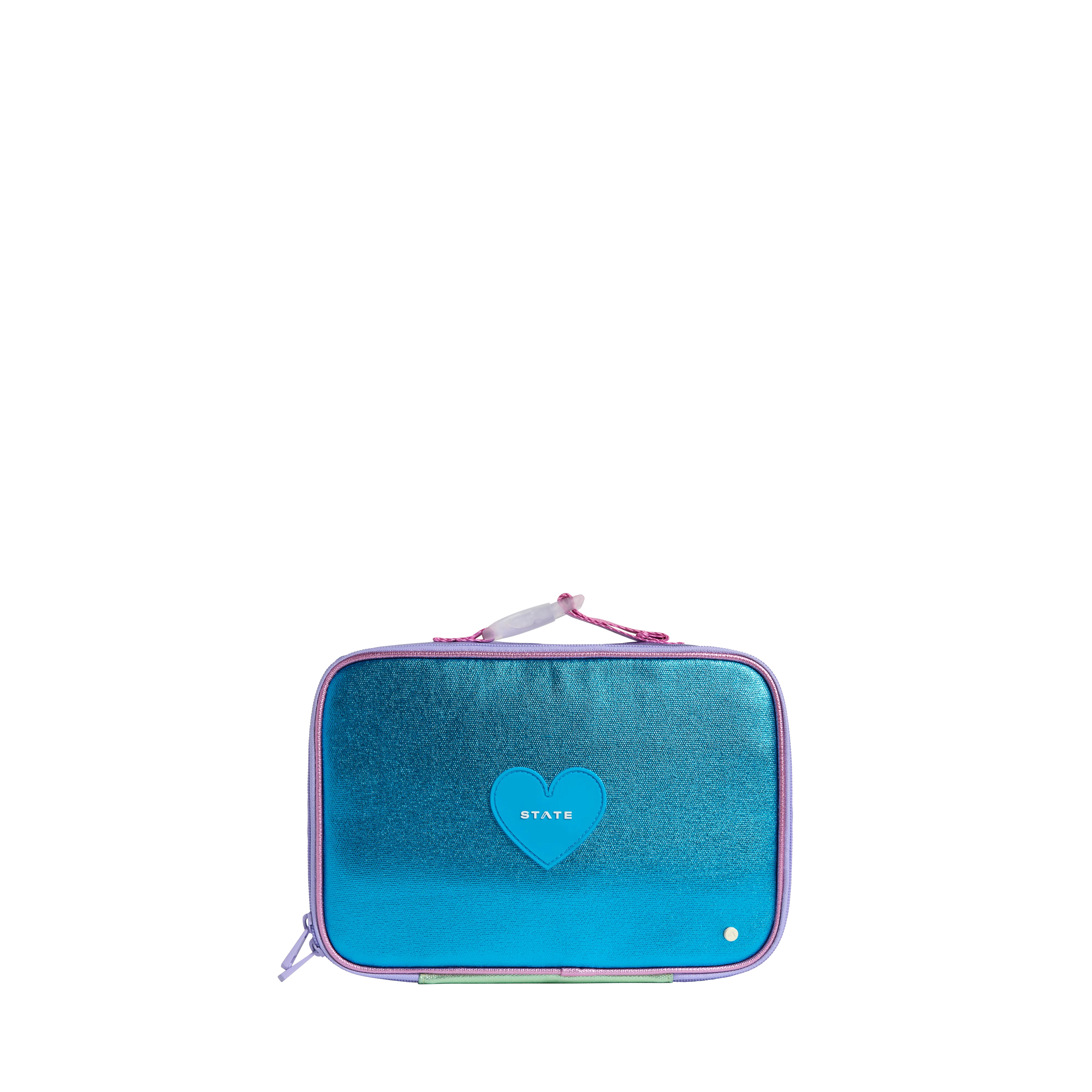 State Bags Rodgers Lunch Box - Blue Lilac Colorblock
