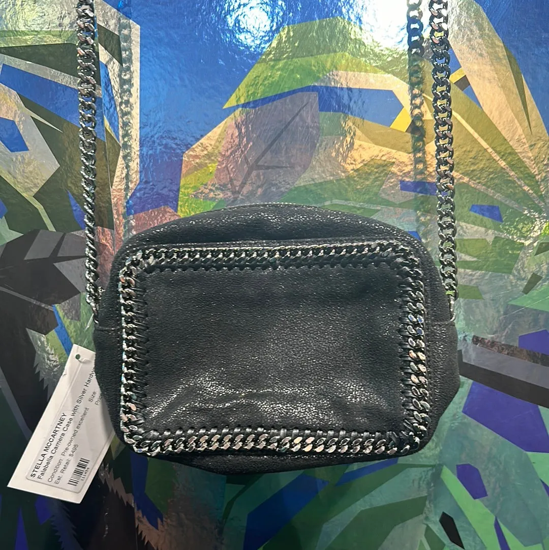 Stella McCartney Falabella Camera Case with Silver Hardware