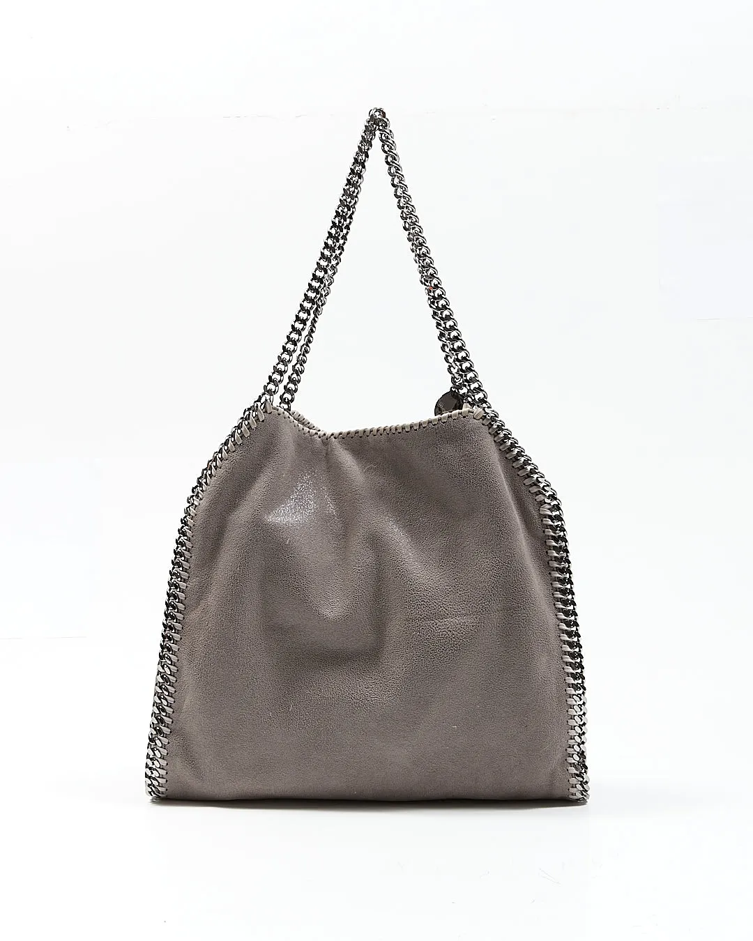 Stella McCartney Grey 2 Chain Falabella Shoulder Bag