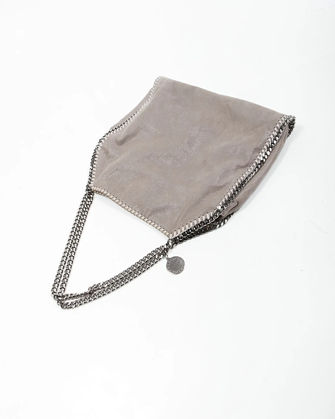 Stella McCartney Grey 2 Chain Falabella Shoulder Bag