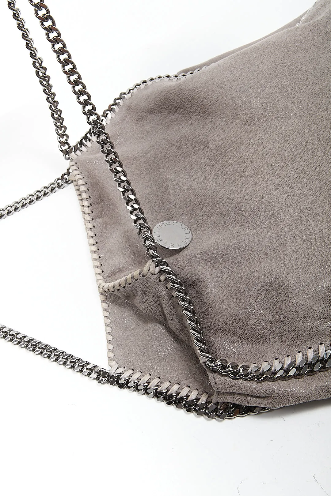 Stella McCartney Grey 2 Chain Falabella Shoulder Bag