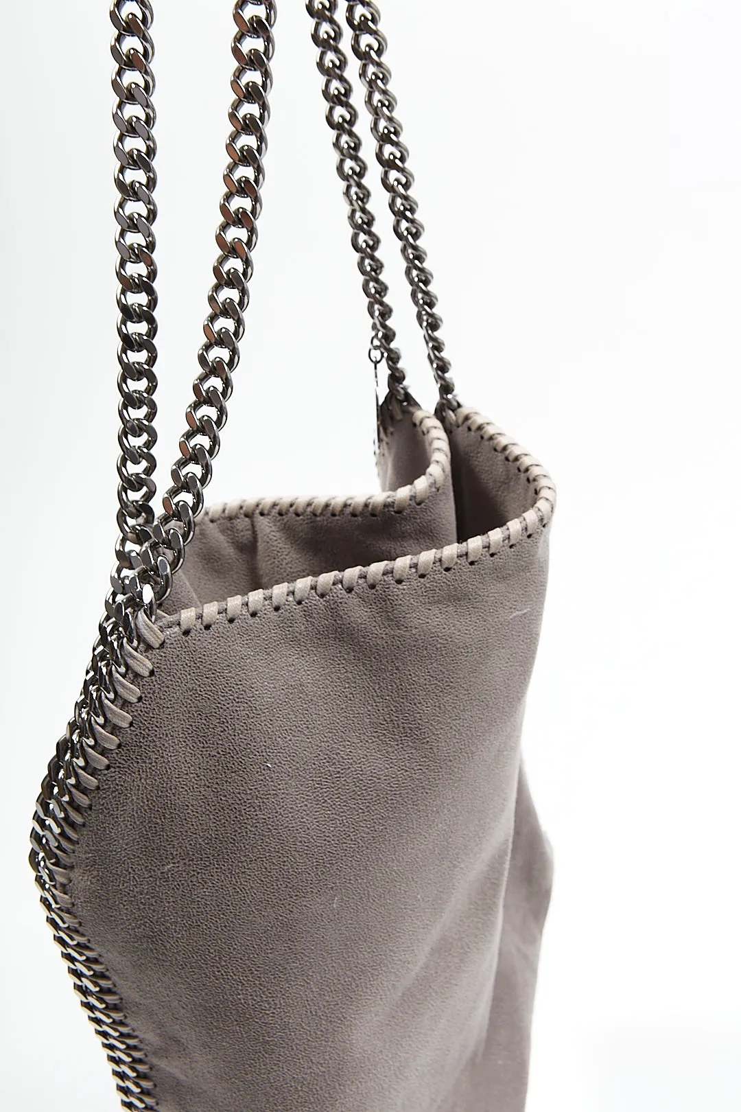 Stella McCartney Grey 2 Chain Falabella Shoulder Bag