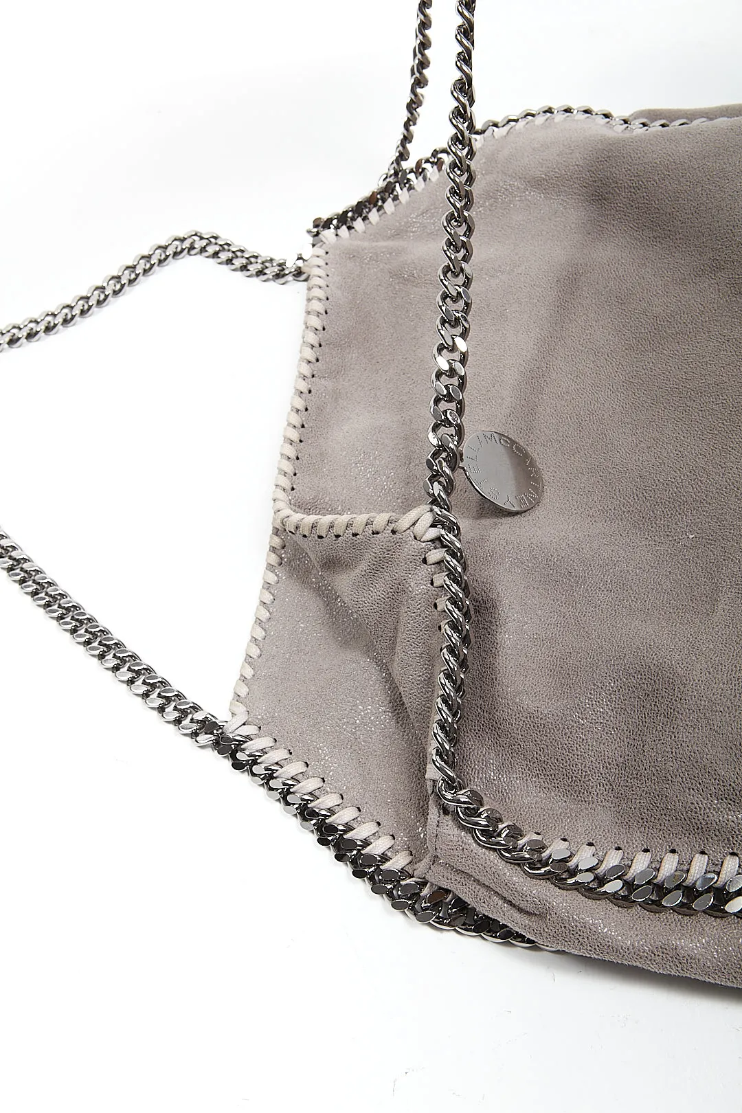 Stella McCartney Grey 2 Chain Falabella Shoulder Bag
