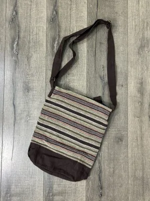 Striped Shoulder Bag
